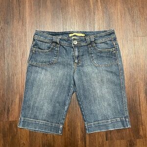 Boom Boom Denim Bermuda Shorts